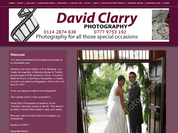 www.davidclarryphotography.com