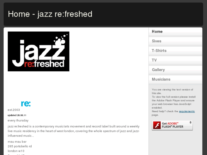 www.jazzrefreshed.com