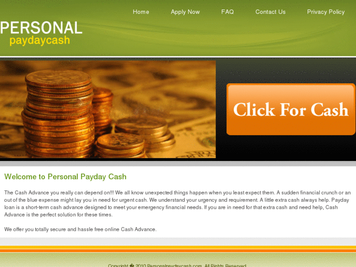 www.personalpaydaycash.com