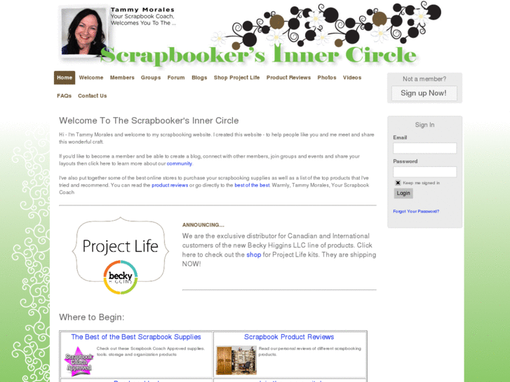 www.scrapbookersinnercircle.com