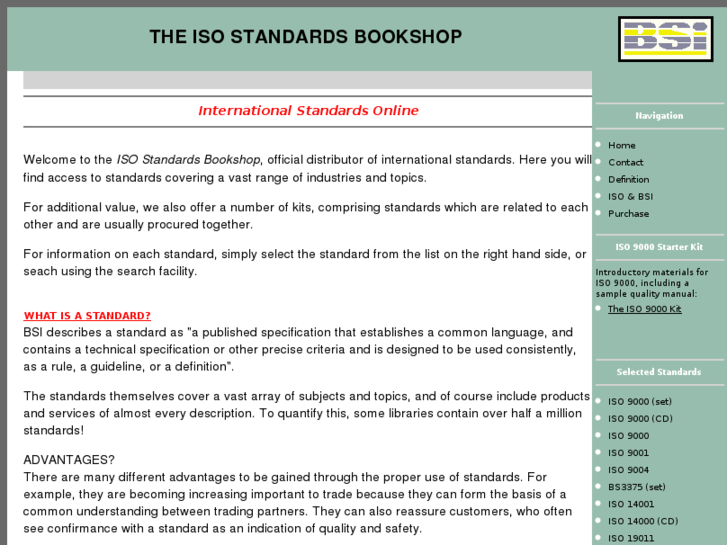 www.standardsbookshop.com