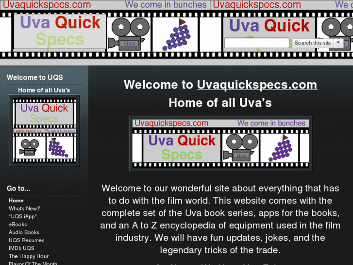 www.uvaquickspecs.com