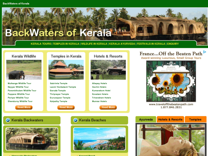 www.backwatersofkeralaindia.com