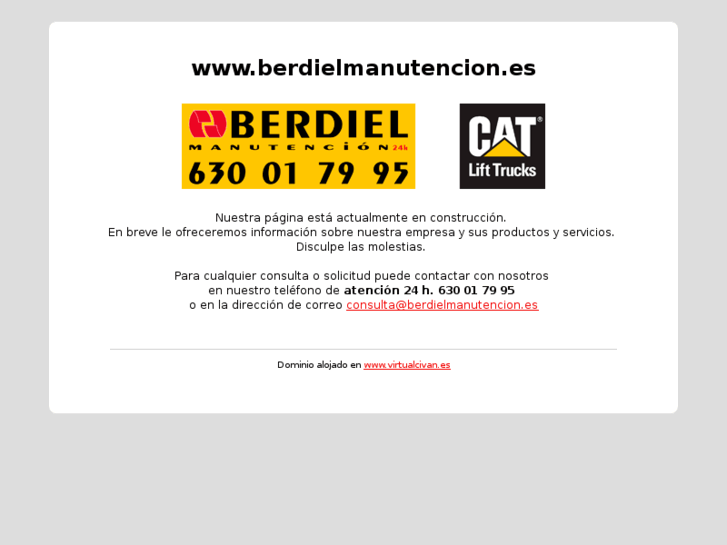 www.berdielmanutencion.es