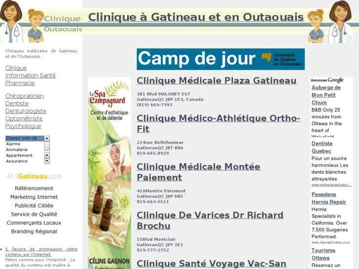 www.cliniqueoutaouais.info