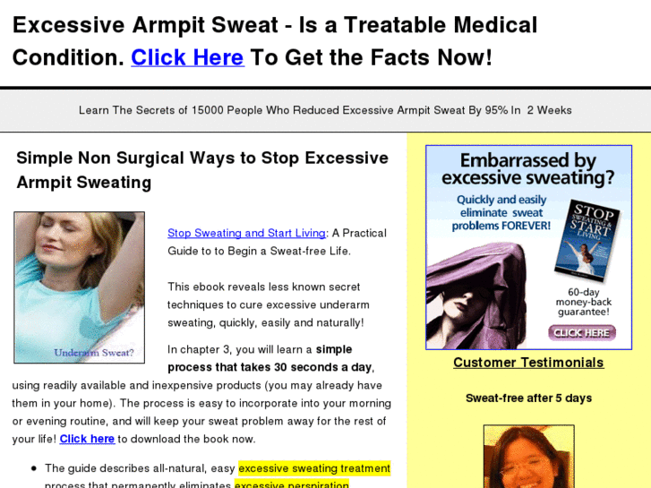 www.excessivearmpitsweat.info
