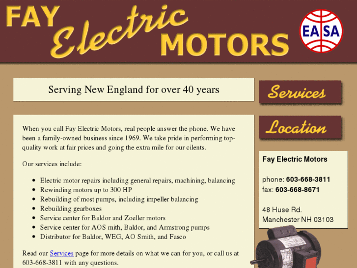 www.fayelectricmotors.com