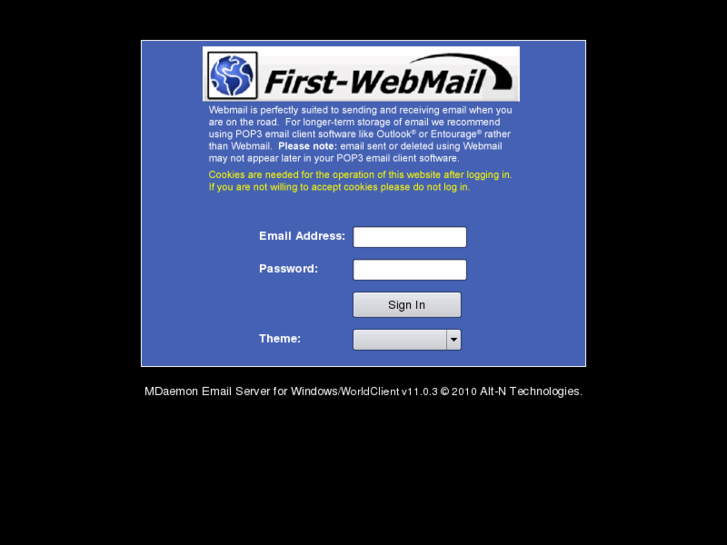 www.first-webmail.com