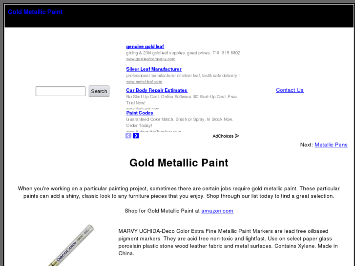 www.goldmetallicpaint.com