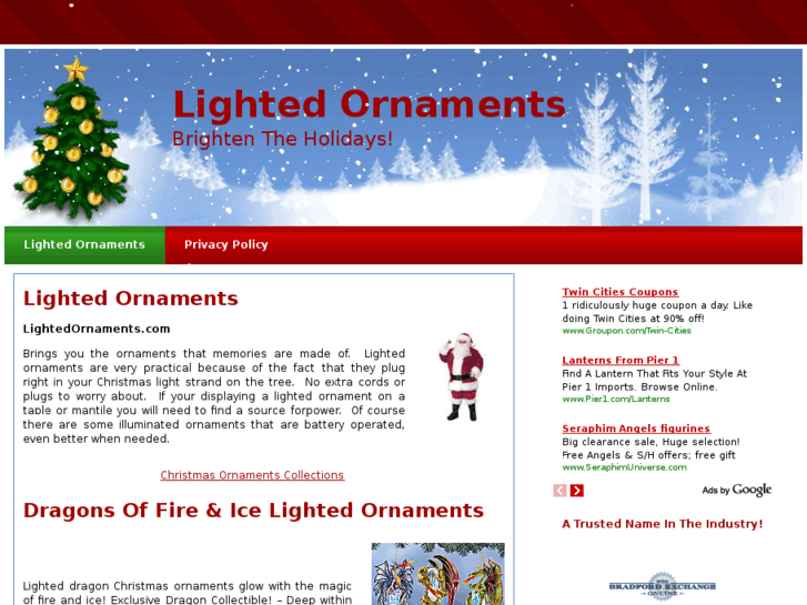 www.lightedornaments.com
