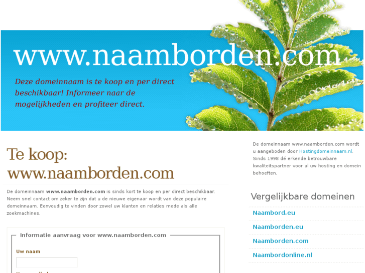 www.naamborden.com