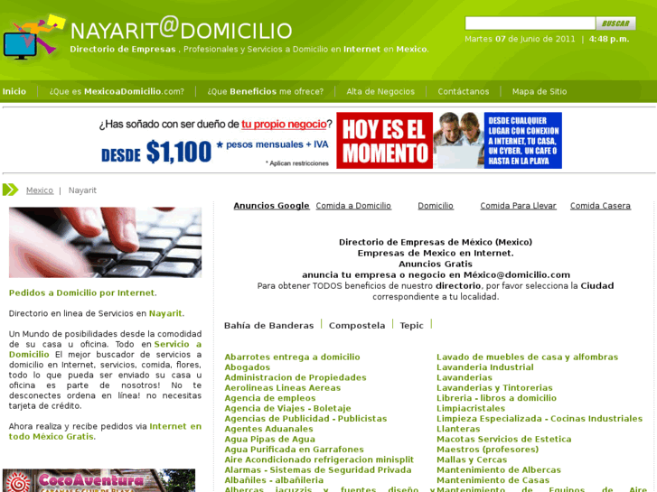 www.nayaritadomicilio.com