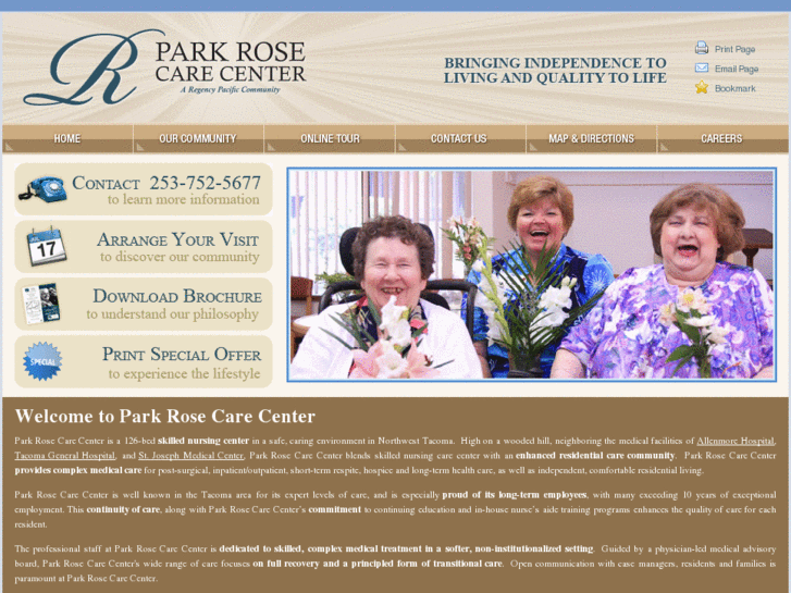 www.parkrosecare.com