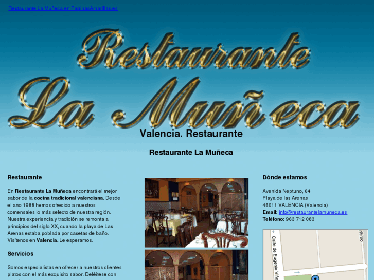 www.restaurantelamuneca.es