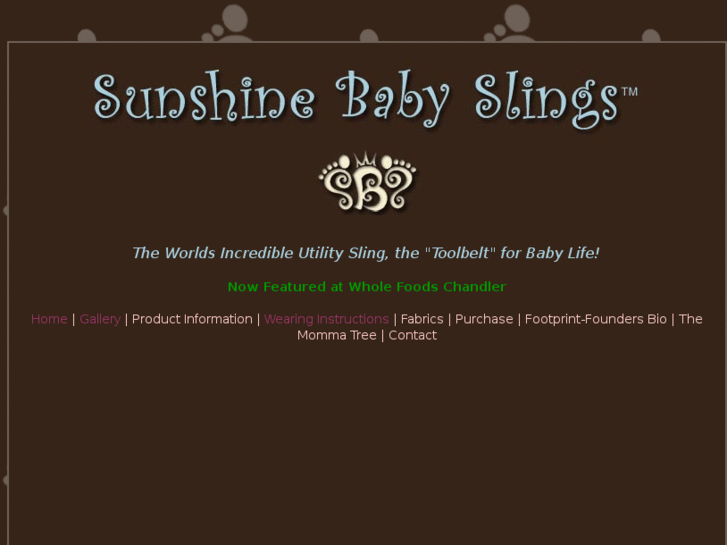 www.sunshinebabyslings.com