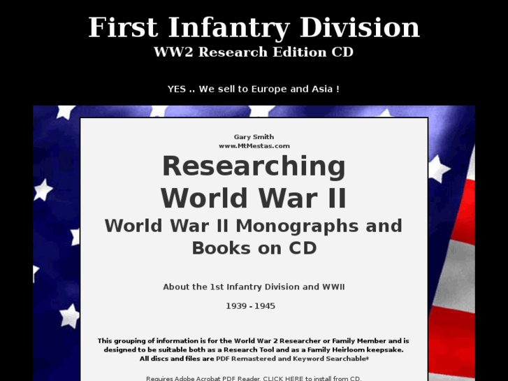 www.1stinfantrydivision.info