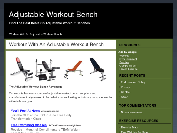 www.adjustableworkoutbench.com