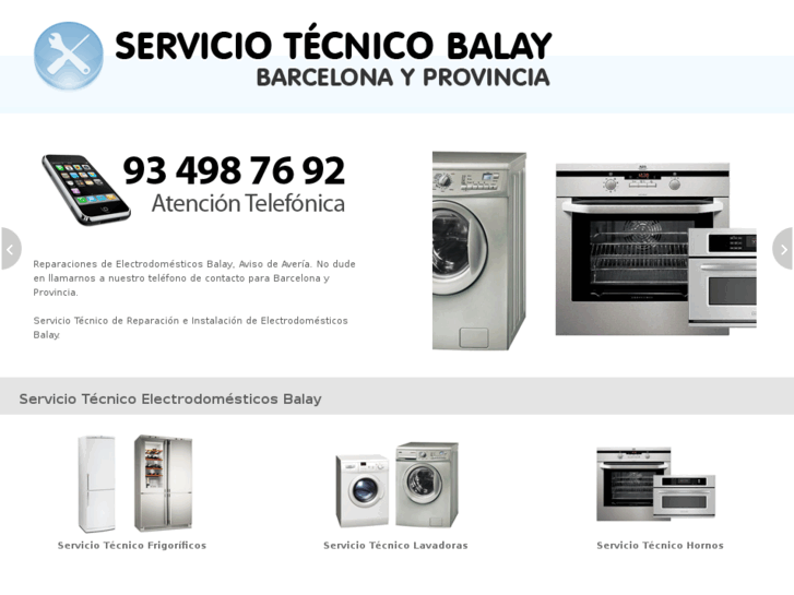 www.balayserviciotecnicobarcelona.es