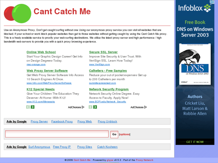 www.cantcatchme.info