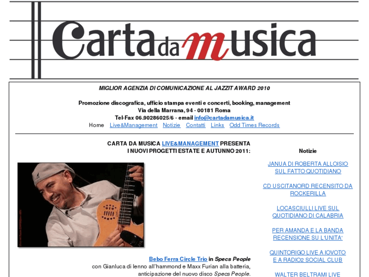 www.cartadamusica.it