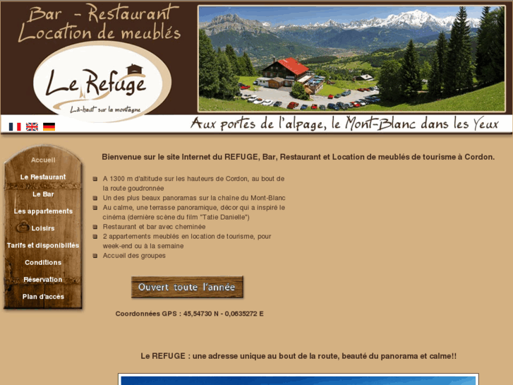 www.chalet-bar-restaurant-refuge-cordon.com