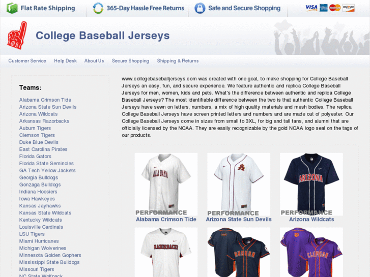 www.collegebaseballjerseys.com