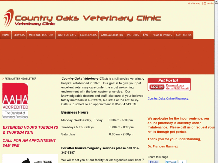 www.countryoaksveterinaryclinic.com