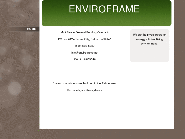 www.enviroframe.net