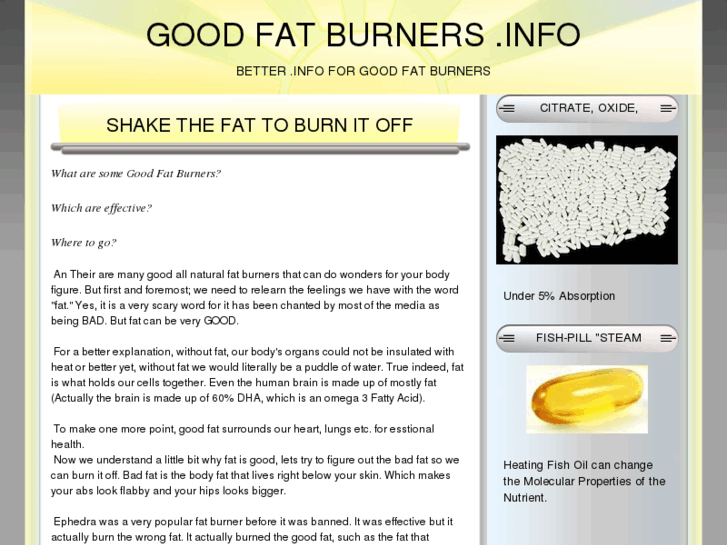 www.goodfatburners.info