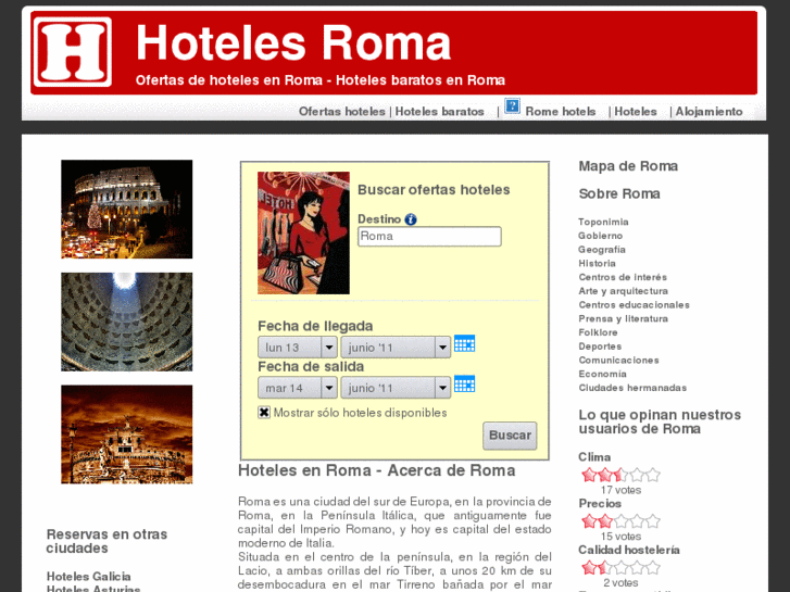 www.hotelesroma.com.es