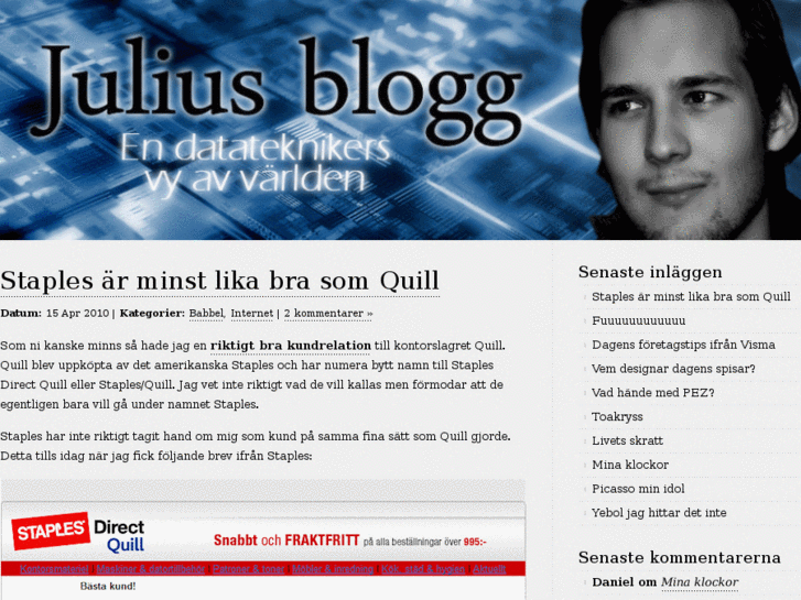 www.juliusblogg.se