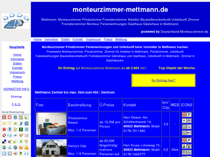 www.monteurzimmer-mettmann.de