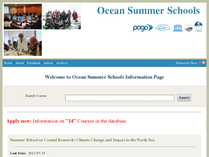 www.oceansummerschools.net