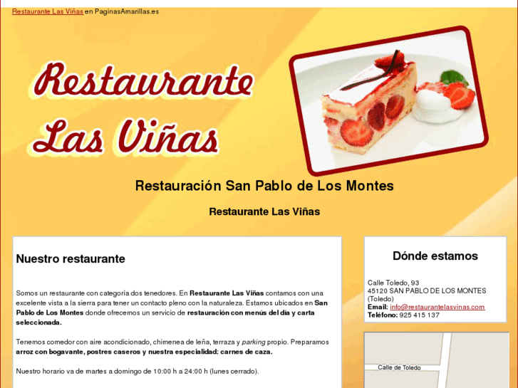 www.restaurantelasvinas.com