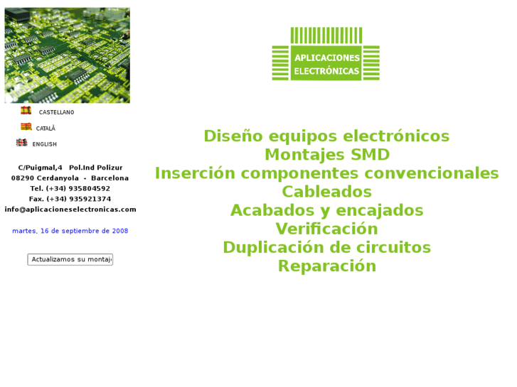 www.aplicacioneselectronicas.com