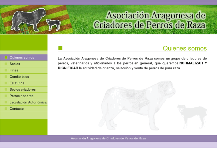 www.asociacionaragonesadecriadoresdeperrosderaza.com