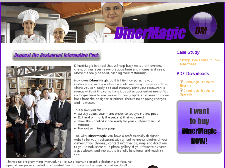 www.dinermagic-info.com