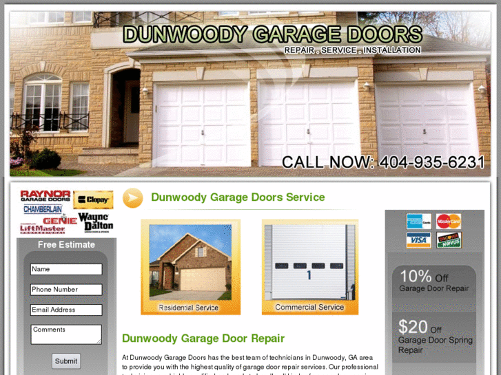 www.dunwoodygaragedoors.net