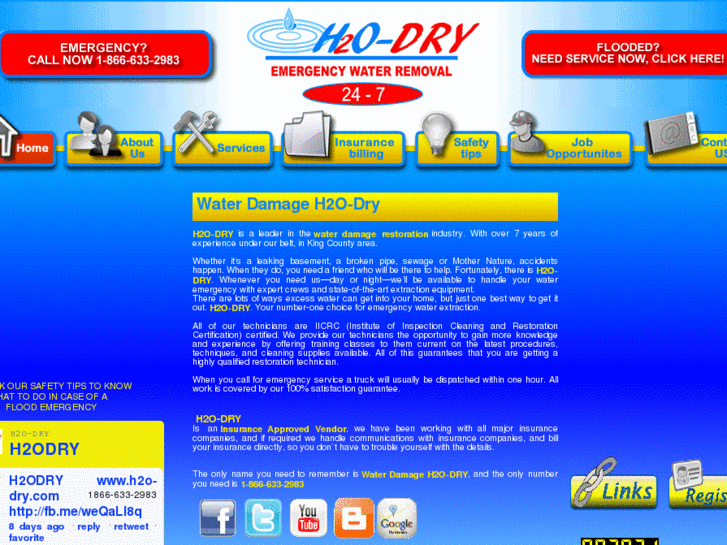 www.h2o-dry.com