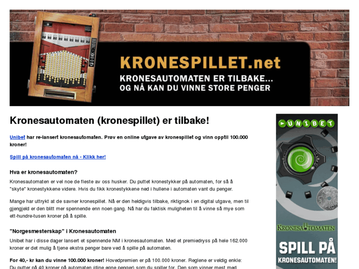 www.kronespillet.net