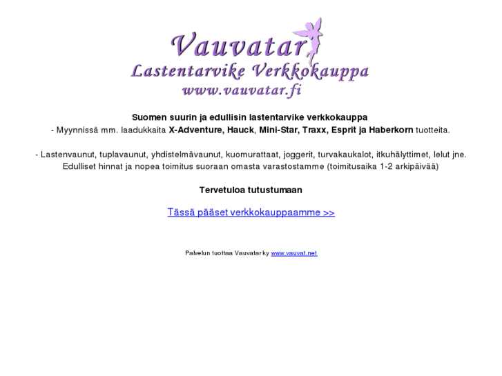 www.lastentarvikkeet.info