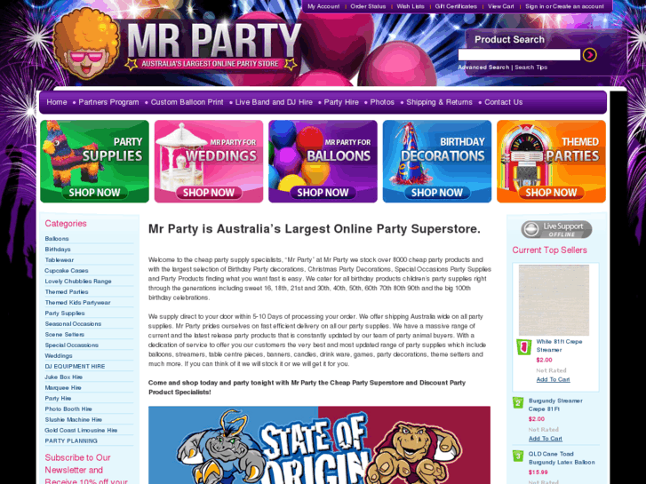 www.mrparty.com.au