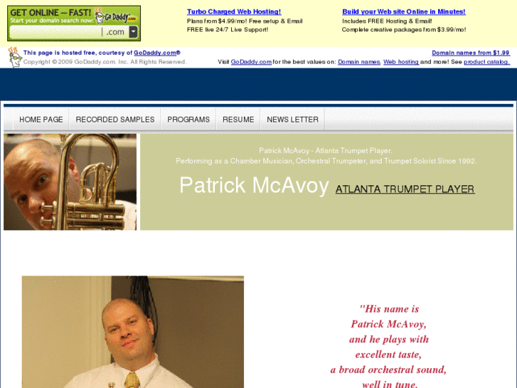 www.patrickmcavoy.com