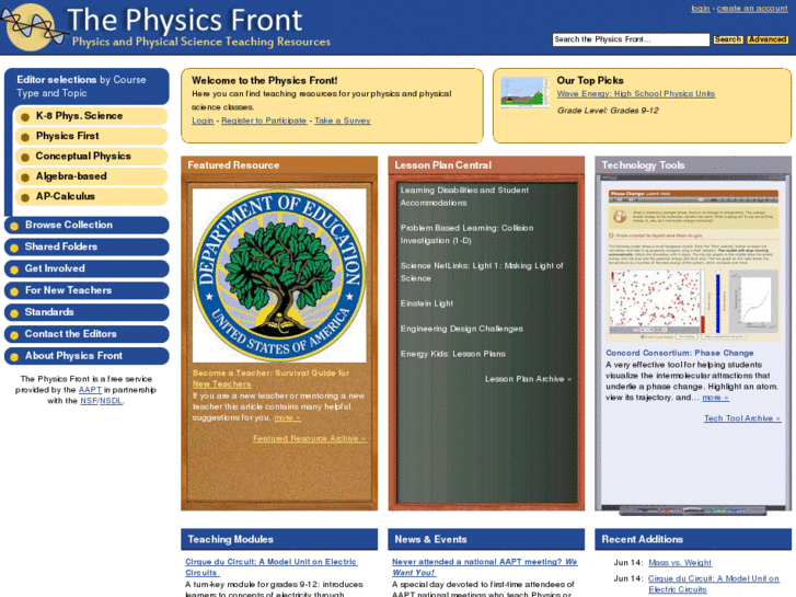 www.physicsfront.net