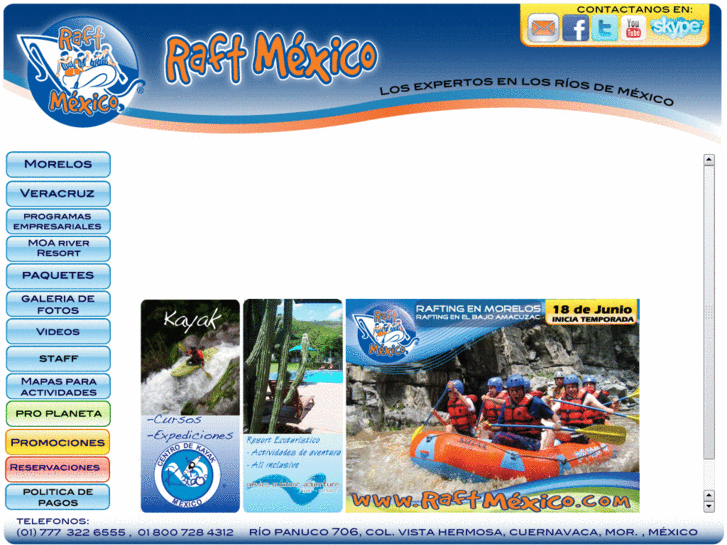 www.raftmexico.com