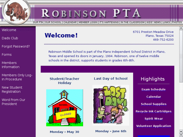 www.robinsonpta.org