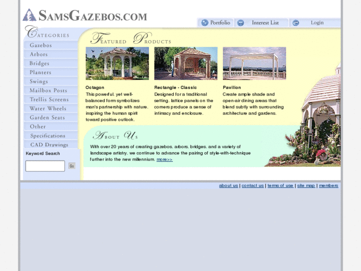 www.samsgazebo.com