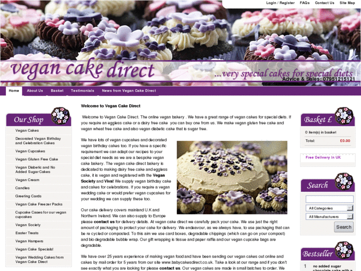 www.vegancakedirect.com