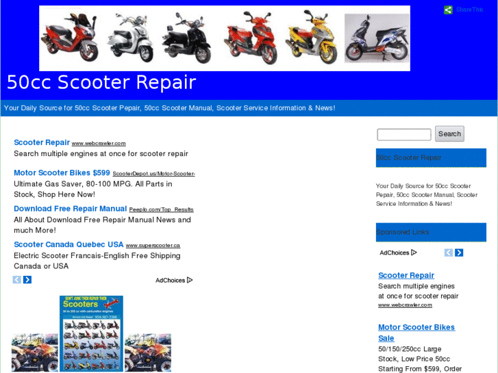 www.50ccscooterrepair.com