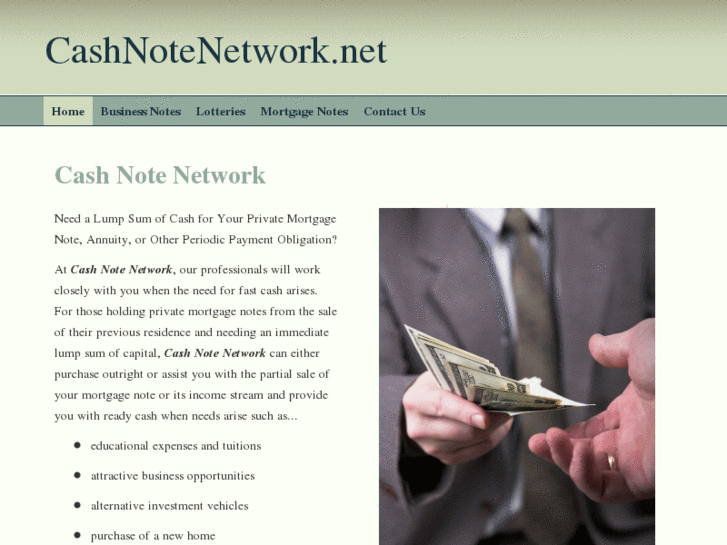 www.cashnotenetwork.net